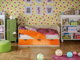 Кровать детская "Бабочки" 1,6 м в Новосибирске - mebel-nsk.com | фото 3