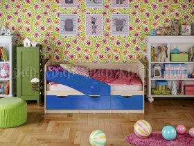 Кровать детская "Бабочки" 1,6 м в Новосибирске - mebel-nsk.com | фото 4
