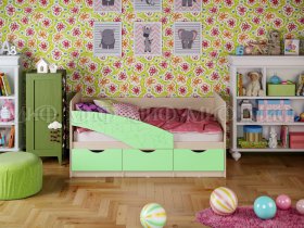 Кровать детская "Бабочки" 1,8 м в Новосибирске - mebel-nsk.com | фото 1