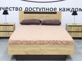 Кровать двуспальная 1,4 м "Бостон" в Новосибирске - mebel-nsk.com | фото 3