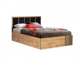 Кровать двуспальная с подъем. мех. 1,6 м "Либерти" 51.20 в Новосибирске - mebel-nsk.com | фото