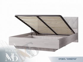 Кровать двуспальная с подъем. мех. 1,6 м  "Кимберли" КР-13 в Новосибирске - mebel-nsk.com | фото
