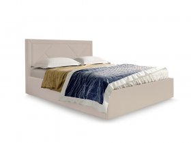 Кровать мягкая 1,6 "Сиеста" стандарт, вар.2 в Новосибирске - mebel-nsk.com | фото 1