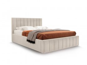 Кровать мягкая 1,6 "Вена" стандарт, вар.2 в Новосибирске - mebel-nsk.com | фото