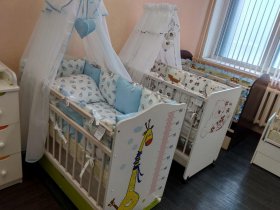 Кроватка детская "Барни" в Новосибирске - mebel-nsk.com | фото 3