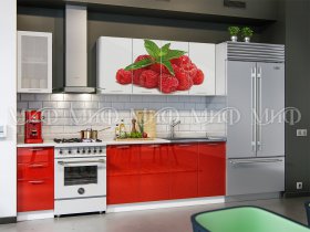 Кухонный гарнитур "Малина" в Новосибирске - mebel-nsk.com | фото