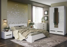 Модульная спальня "Валирия" в Новосибирске - mebel-nsk.com | фото 1