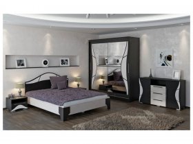 Модульная спальня "Верона" (Линаура) в Новосибирске - mebel-nsk.com | фото 1