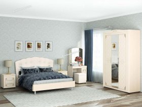 Модульная спальня "Версаль" (Витра) в Новосибирске - mebel-nsk.com | фото 10