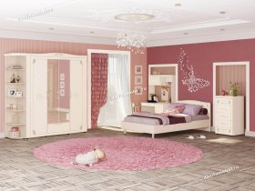 Модульная спальня "Версаль" (Витра) в Новосибирске - mebel-nsk.com | фото 8