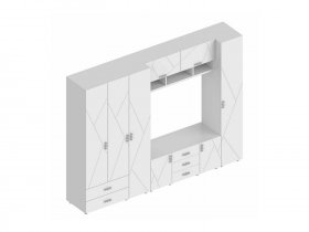 Модульная стенка "Сандра" в Новосибирске - mebel-nsk.com | фото 13