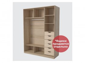 Шкаф-купе трехдверный "Комфорт-24" (105+105+105) в Новосибирске - mebel-nsk.com | фото 2