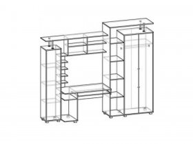 Уголок школьника "Юнга" в Новосибирске - mebel-nsk.com | фото 2